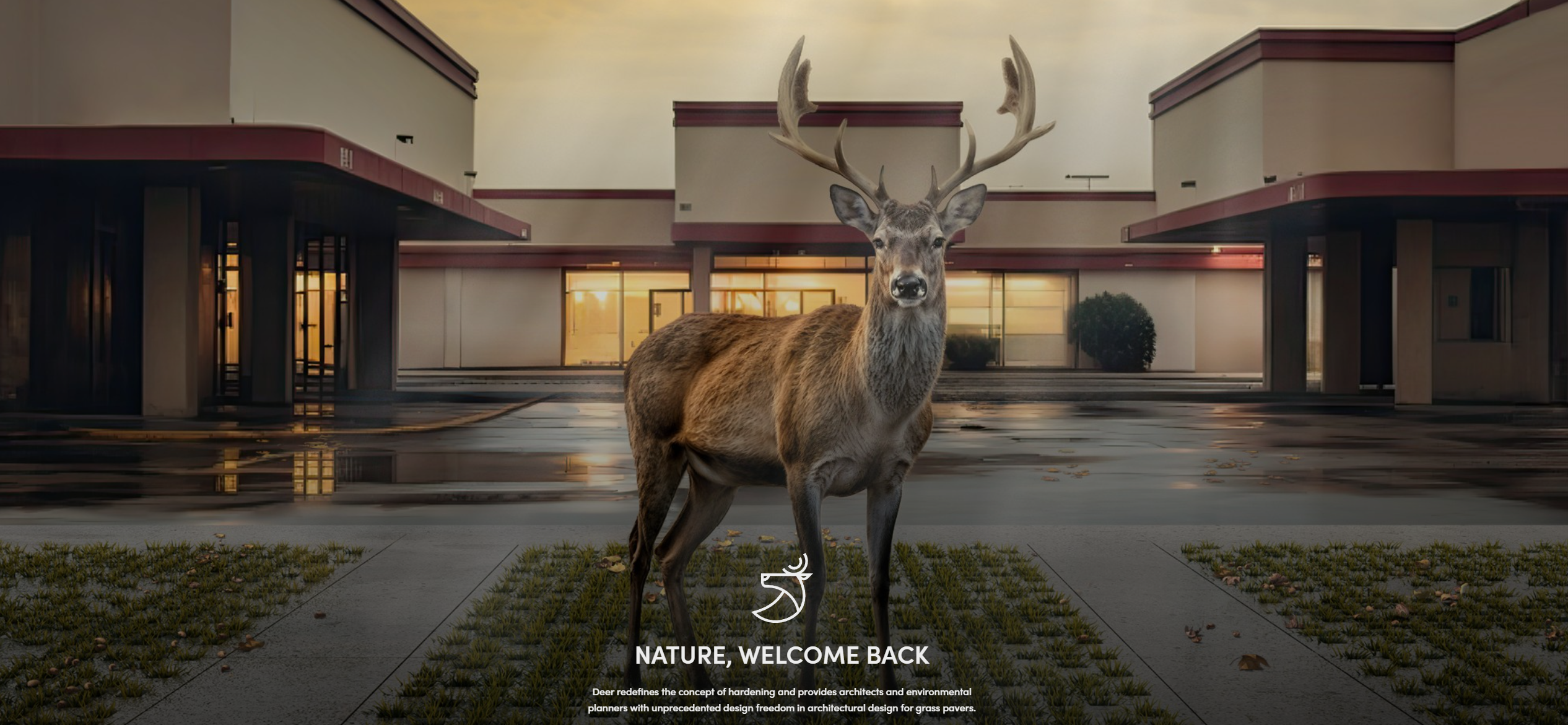 Deer Concrete" betoninės vejos plytelės – naujas oficialus prekės ženklo atstovavimas Lietuvoje
